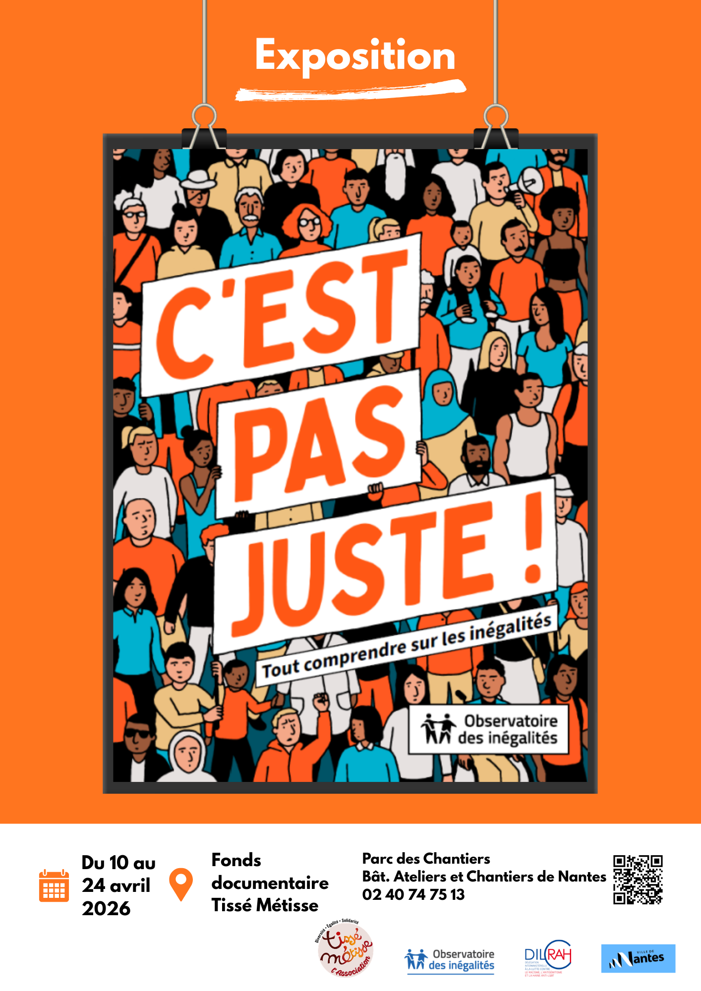 Couverture de Exposition : "Jeunesse pour l'&eacute;galit&eacute;" 